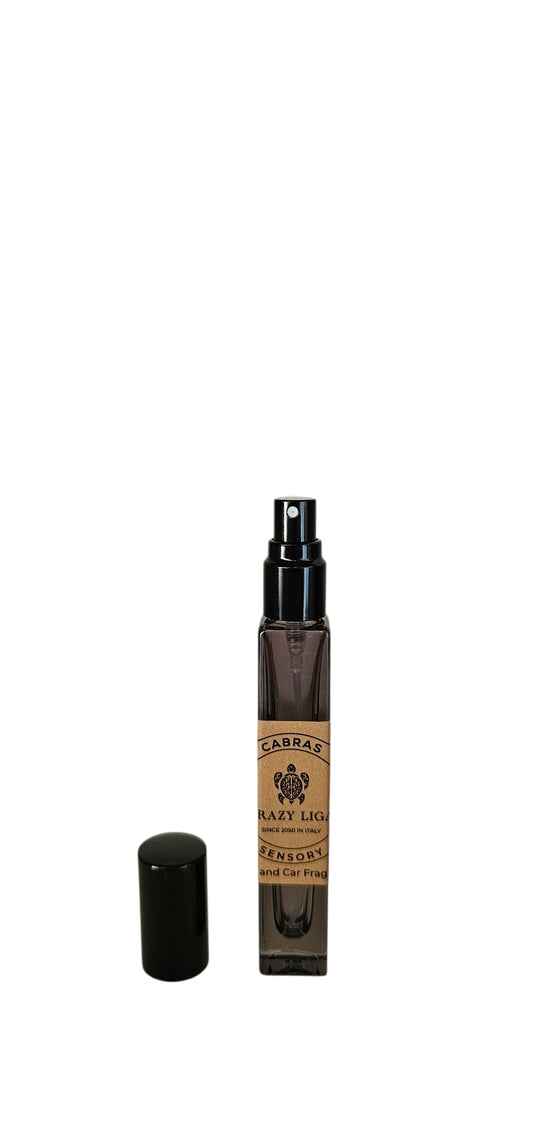 Fragranza Cabras in flacone spray vetro 10ml.
