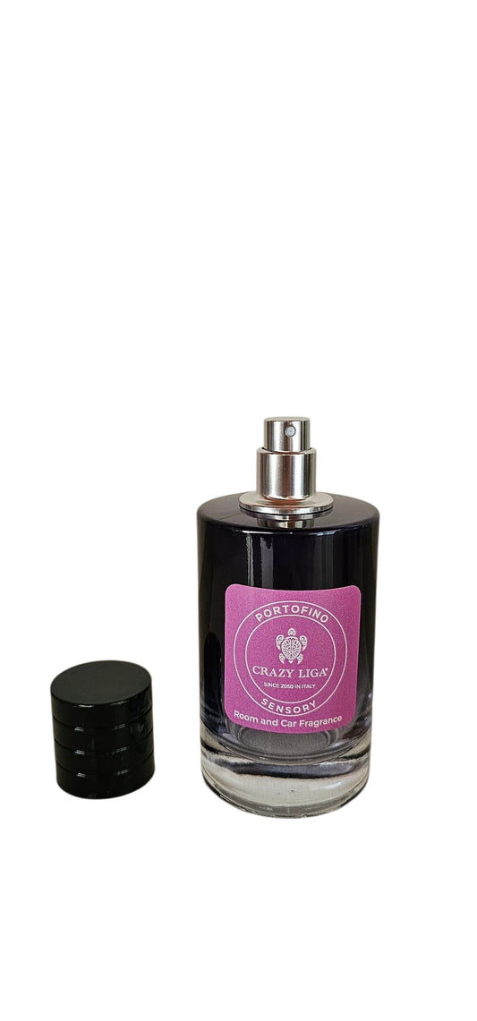 Fragranza Portofino in flacone spray ricaricabile 100ml. vetro scuro