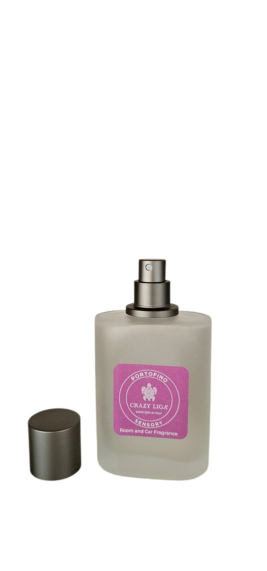 Fragranza Portofino in flacone spray ricaricabile 100ml.