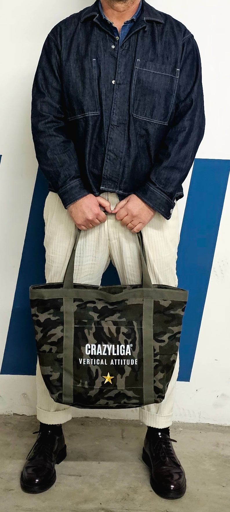 Bag Military Minimal Luxury Custom Vertical Attitude