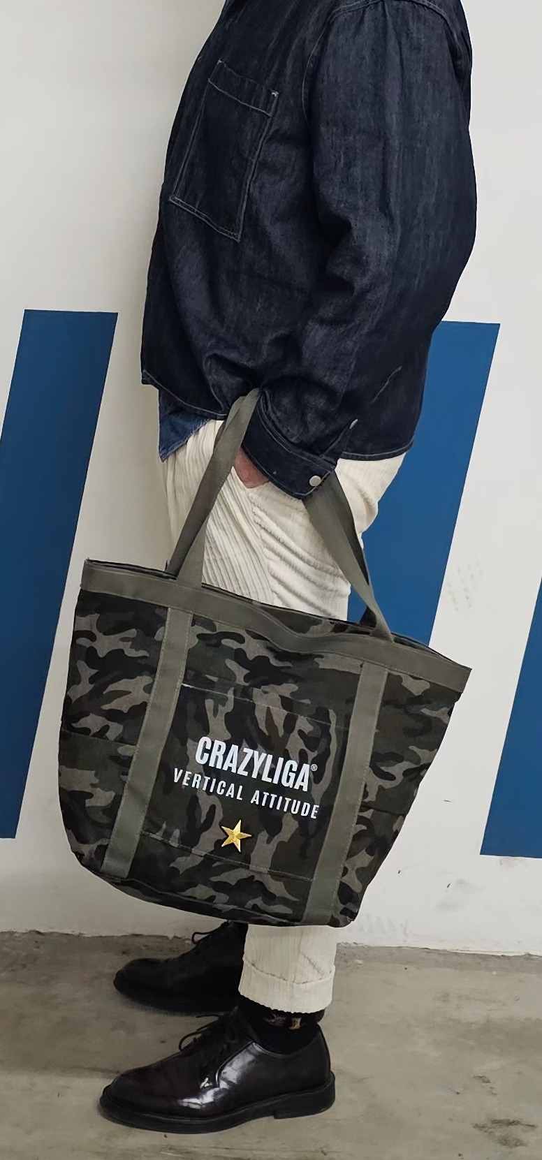 Bag Military Minimal Luxury Custom Vertical Attitude