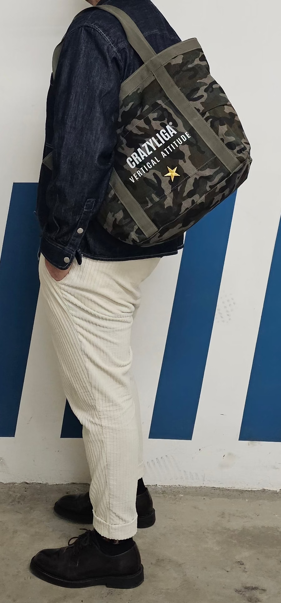 Bag Military Minimal Luxury Custom Vertical Attitude