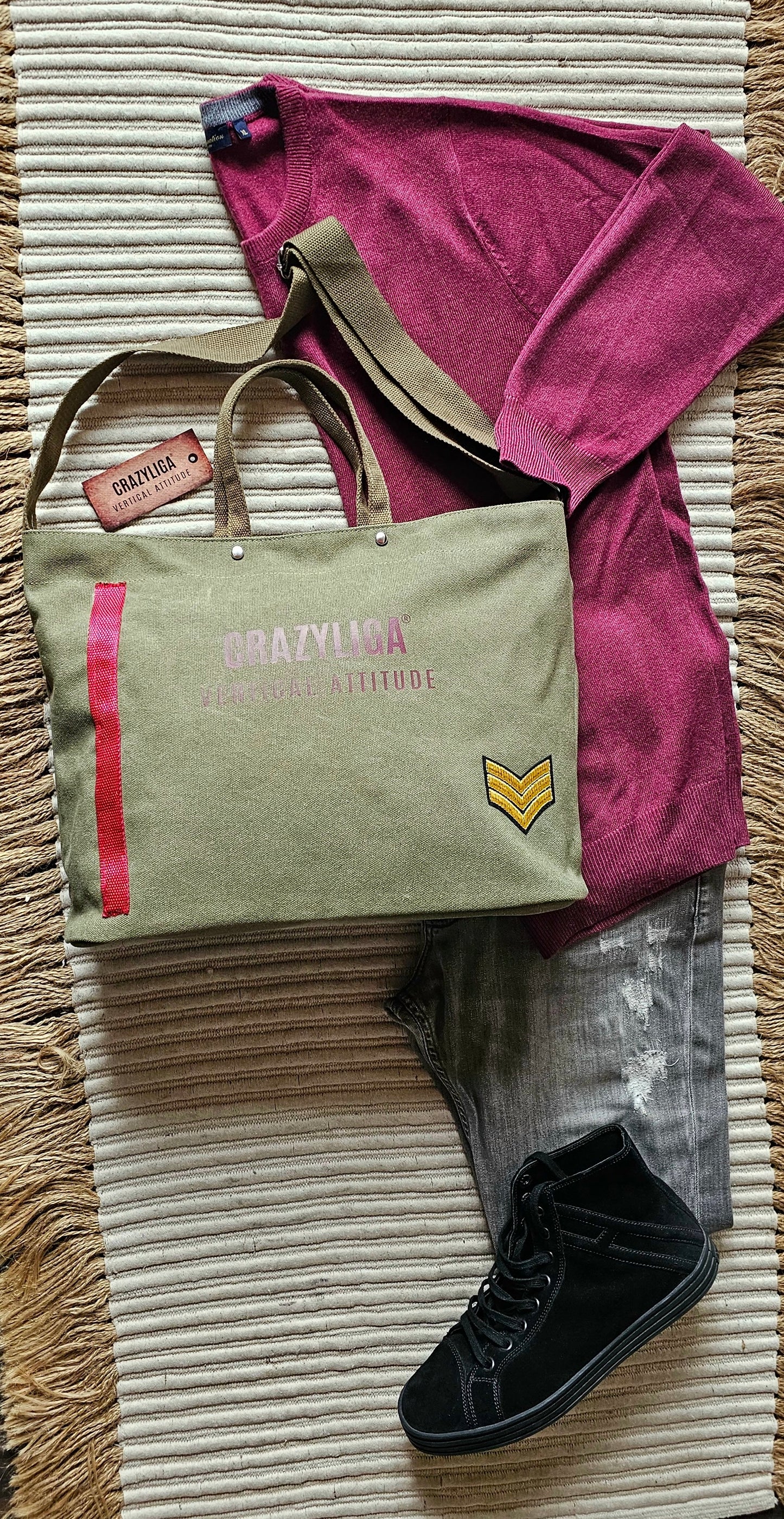 Bag Minimal Luxury – Custom Vertical Edition 2 CRAZYLIGA®